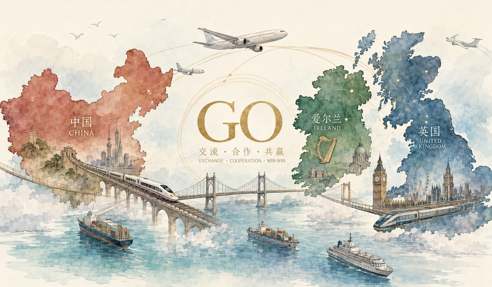 China-UK-Ireland Exchange, Cooperation and Win-Win